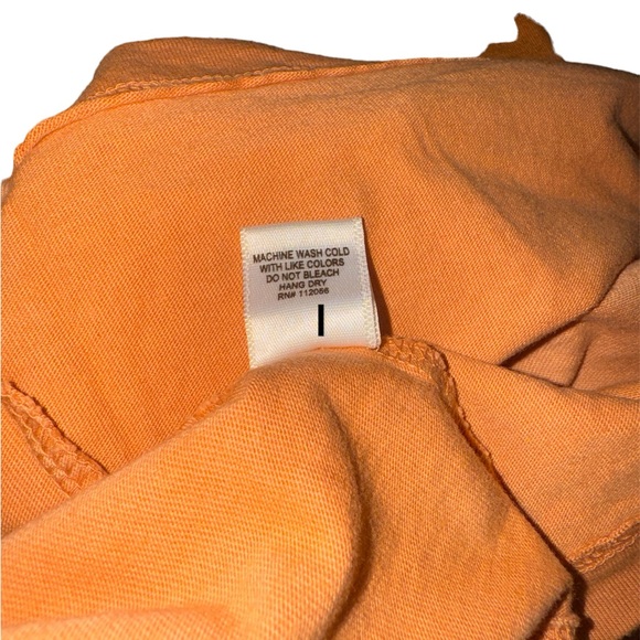 Zenana Oversized Boyfriend Dip Dye Tee - Size 2X - Picture 4 of 7